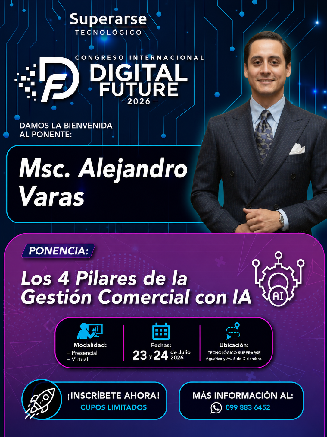 Mvz. Hugo Patricio Sandoval Valencia